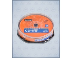 Диск CD-RW "Acme Slim" 4-12х